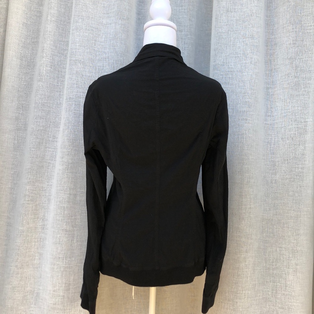 Rundholz Black Button Down Collared Long Sleeve S… - image 4